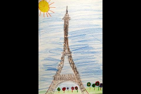 Eiffel Tower by Stella